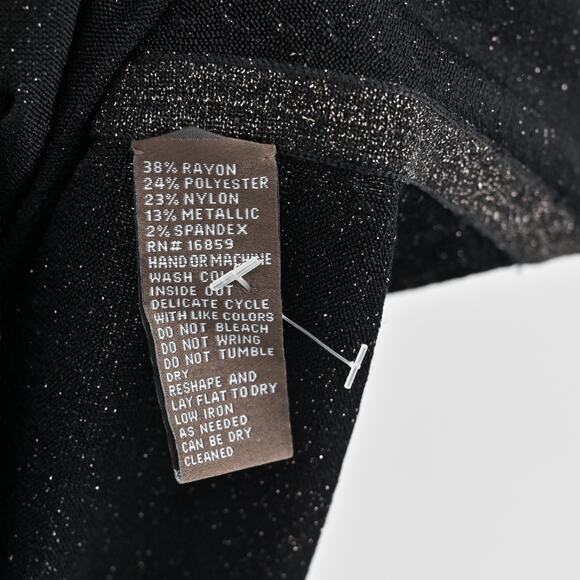 J MCLAUGHLIN Womens Cardigan‎ Metallic Knit Size XS Sweater Capsule Quiet Luxury - Picture 8 of 13